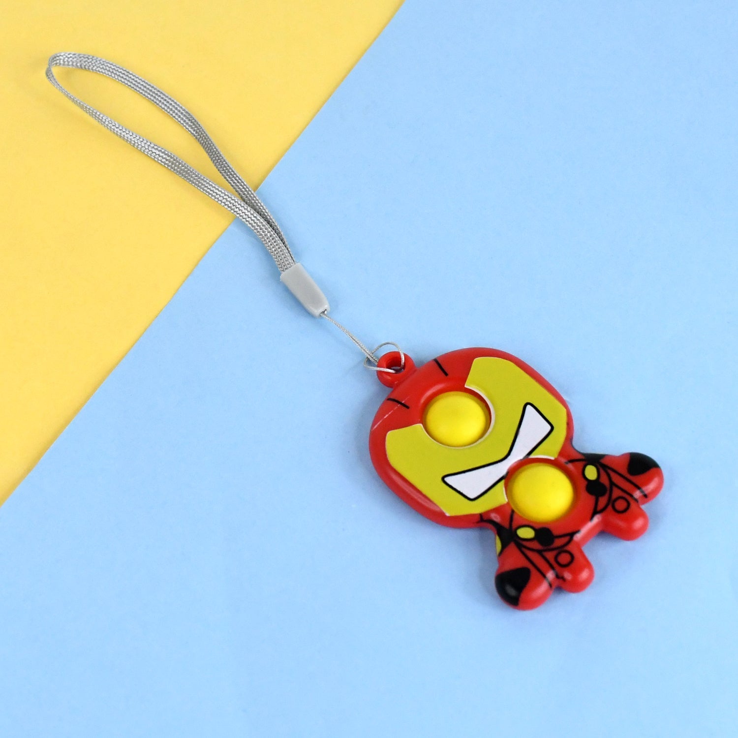 Creative Cartoon Style Mini Push Pop Bubble Keychain (1 Pc) Creative Cartoon Style Mini Push Pop Bubble Keychain (1 Pc)